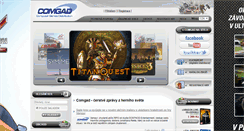 Desktop Screenshot of comgad.cz